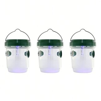 Ceruzo Wespenvanger - 3 stuks - Solar - UV led