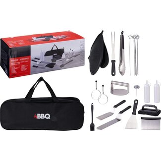 BBQ Accessoires set van 24 stuks