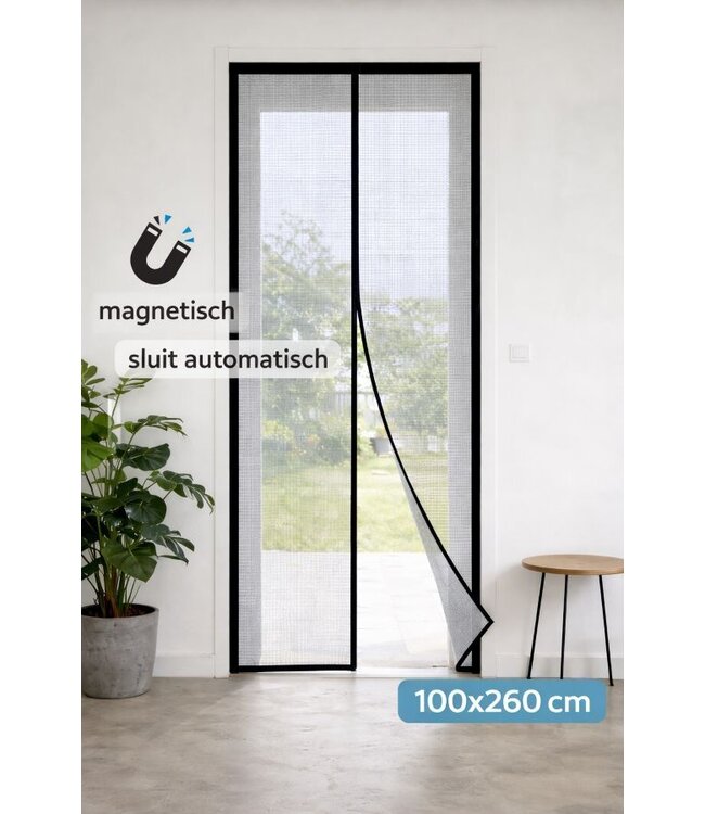 Ceruzo Deurgordijn 100x260 cm - Magnetische Sluiting