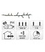 Microcluster - 1500 led - 30m - warm wit - Timer - Lichtfuncties - Geheugen - Buiten