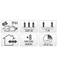 Microcluster - 1800 led - 36m - extra warm wit - Timer - Lichtfuncties - Geheugen - Buiten