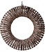 Verlichte Kerstkrans - 38 cm - 400 led