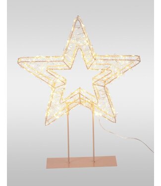Kerstster op Standaard - 37 cm