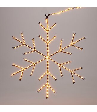 Sneeuwvlok - Kerstverlichting - 37 cm -Timer - Dimmer