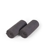 nu:ju Hairdresser towel from Evolon® | 5 pieces in 50 x 90 cm, dark gray