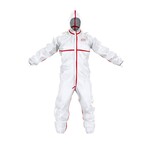 SafeComfort Chemikalienschutzanzug SafeComfort Einweg-Schutzanzug Modell T , PSA Kat.III Typ 4b/5b/6b