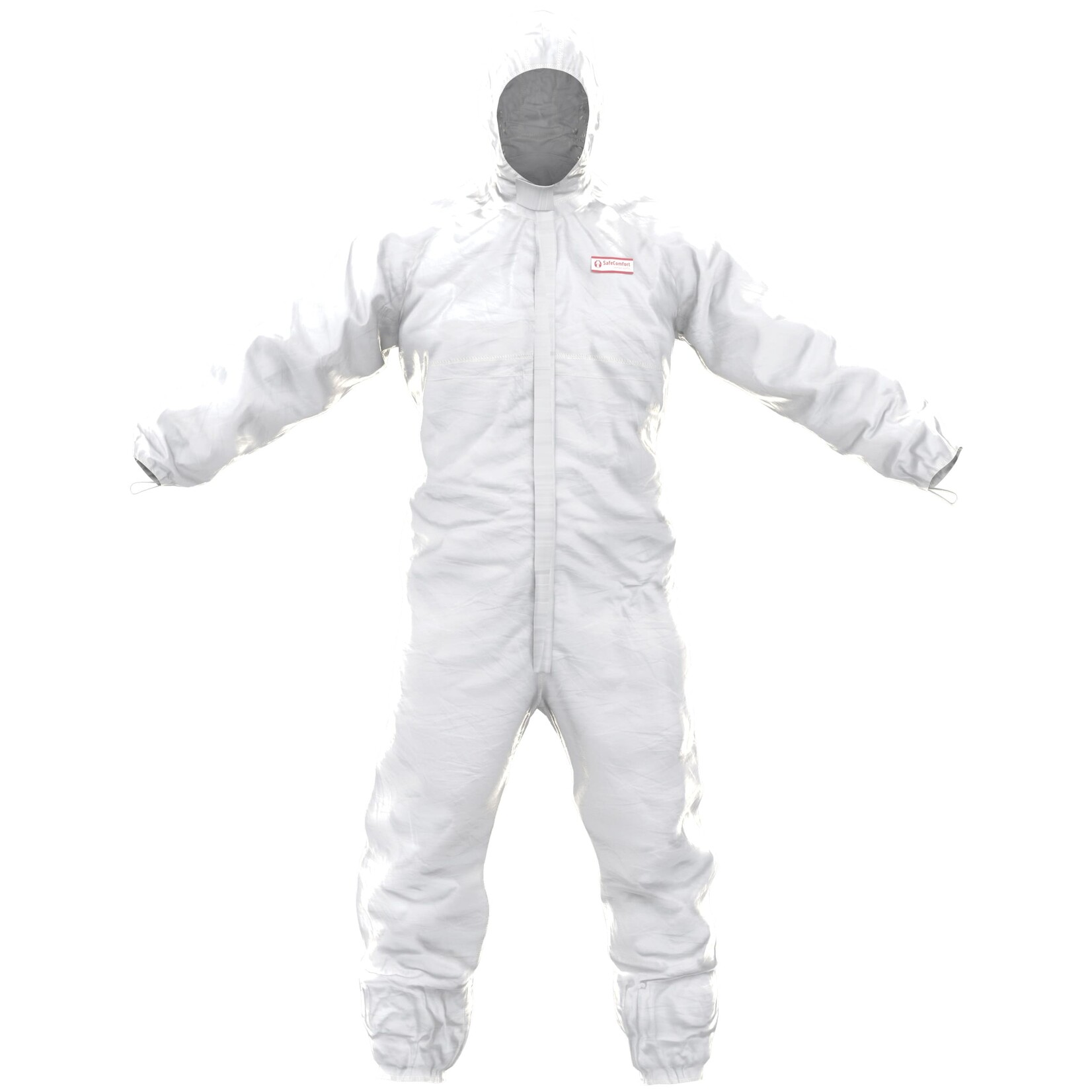 SafeComfort Chemikalienschutzanzug SafeComfort Einweg-Schutzanzug Modell H , PSA Kat.III Typ 5b/6b