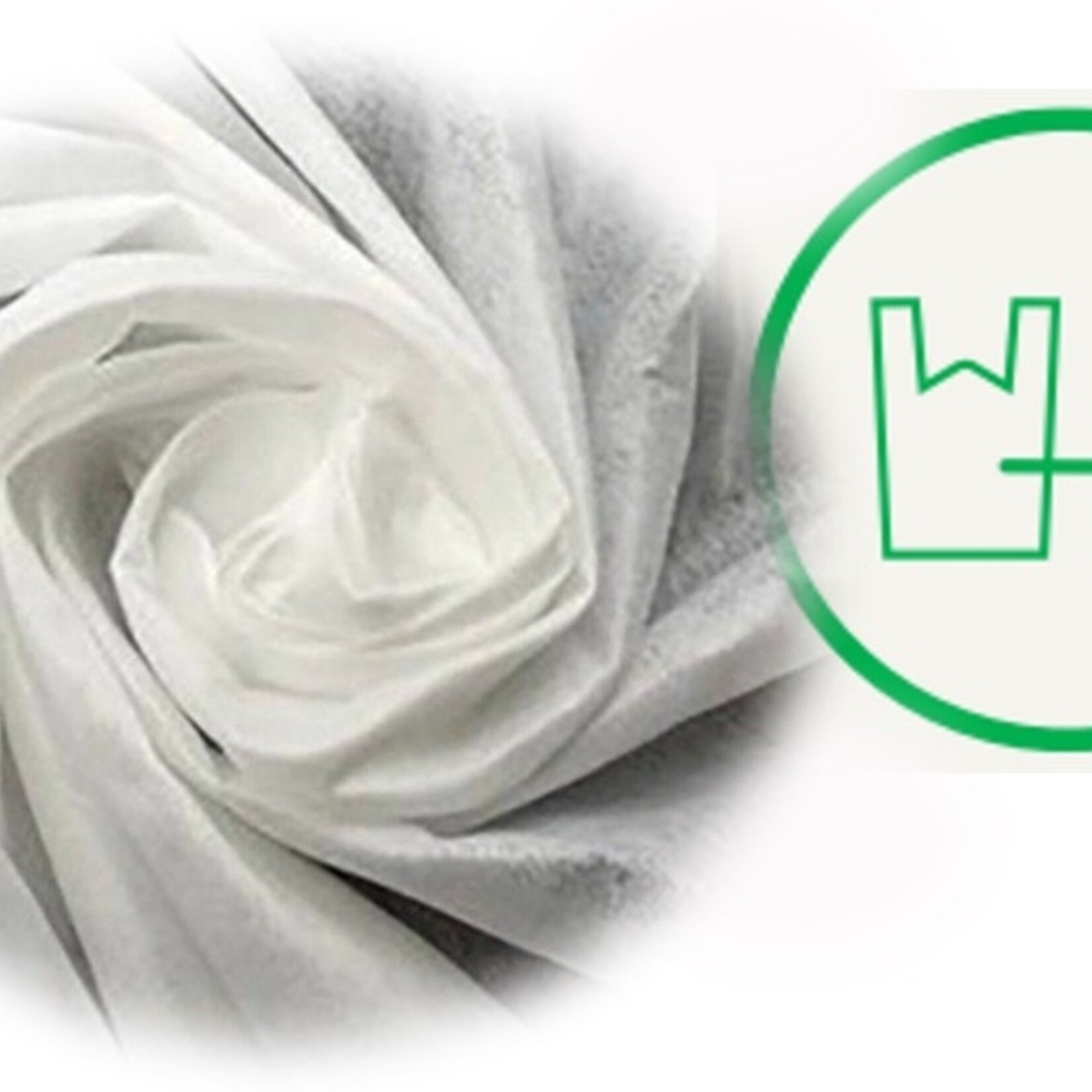 P. Glatzeder GmbH Nonwoven sheets Premium, made of BIO PP Spunbond, 70 g/m², nature, hydrophobic, 5 pieces