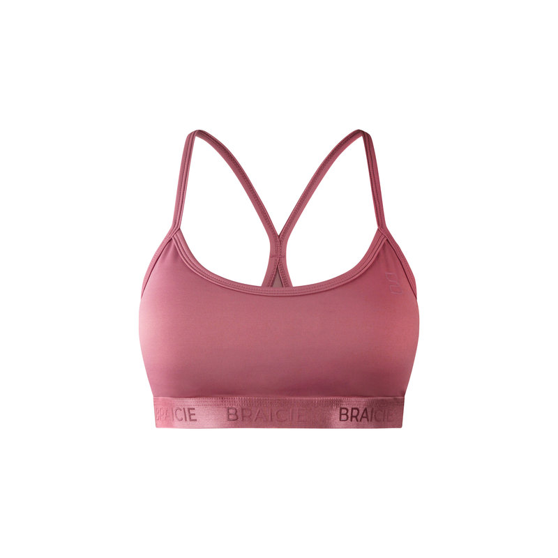 STRIPES SPORT-BH IN ROSE