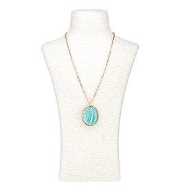 The Blue Pendant Gold