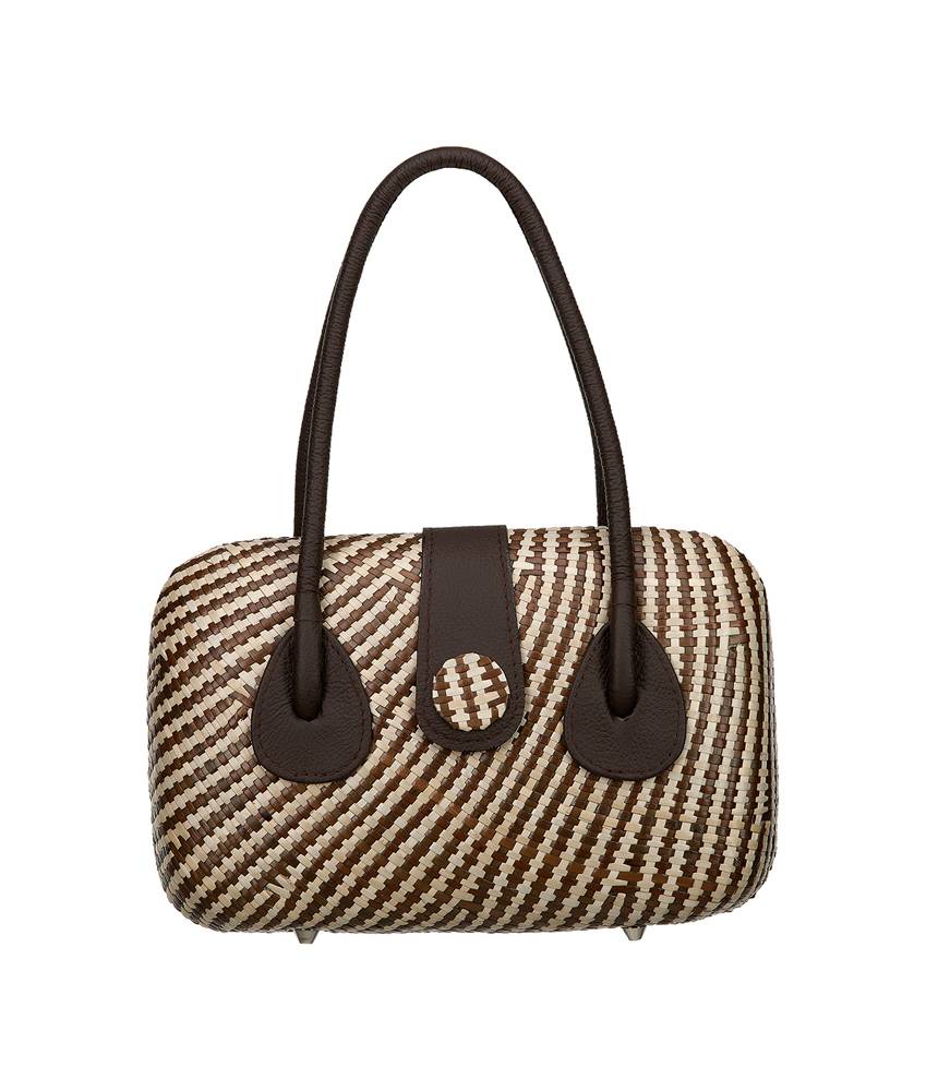 Disenyo Mabini Bag Stripe Brown disenyo kopen in de aanbieding
