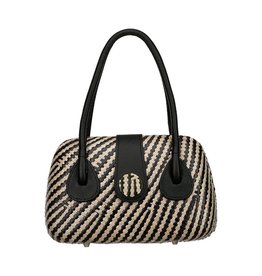 Lanero Bag Stripe Black