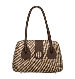 Lanero Bag Stripe Brown