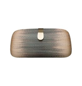 Bella Clutch Green Flamed