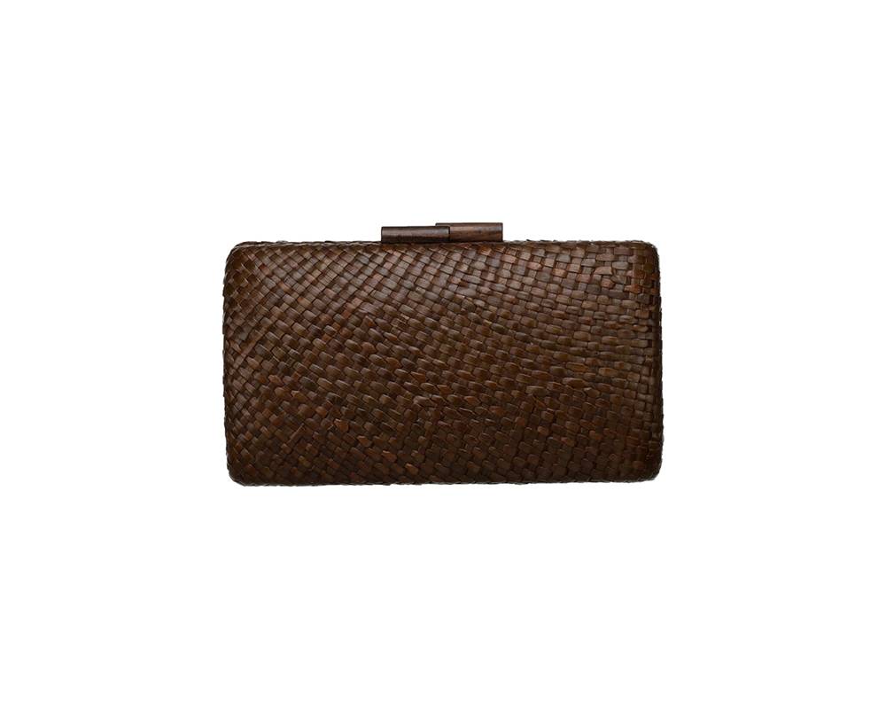 Disenyo Crisel Clutch Brown disenyo kopen in de aanbieding