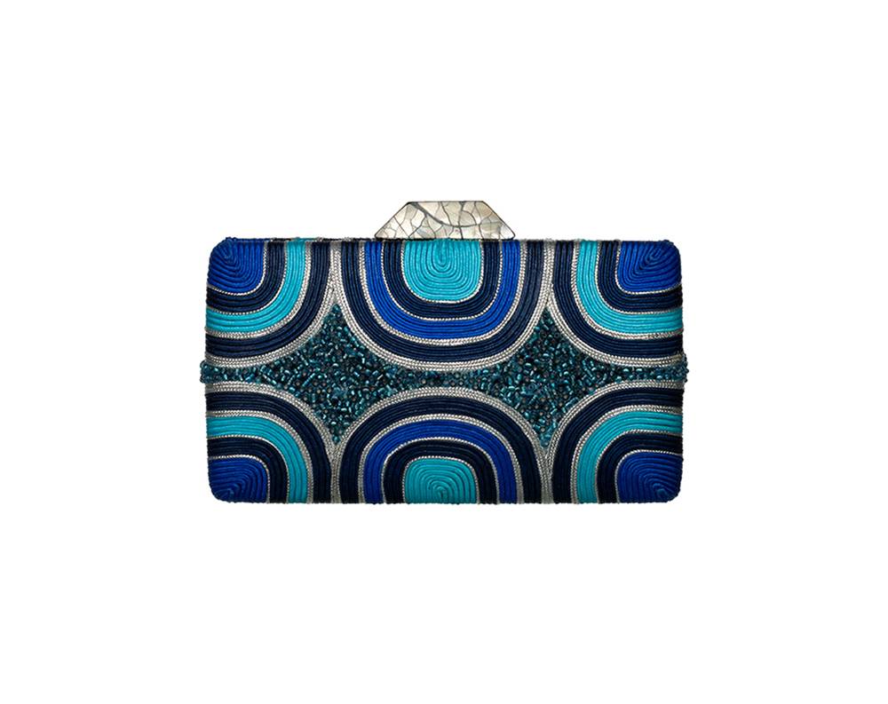 Disenyo Diwata Clutch Blue disenyo kopen in de aanbieding