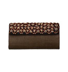 Faye Clutch Brown