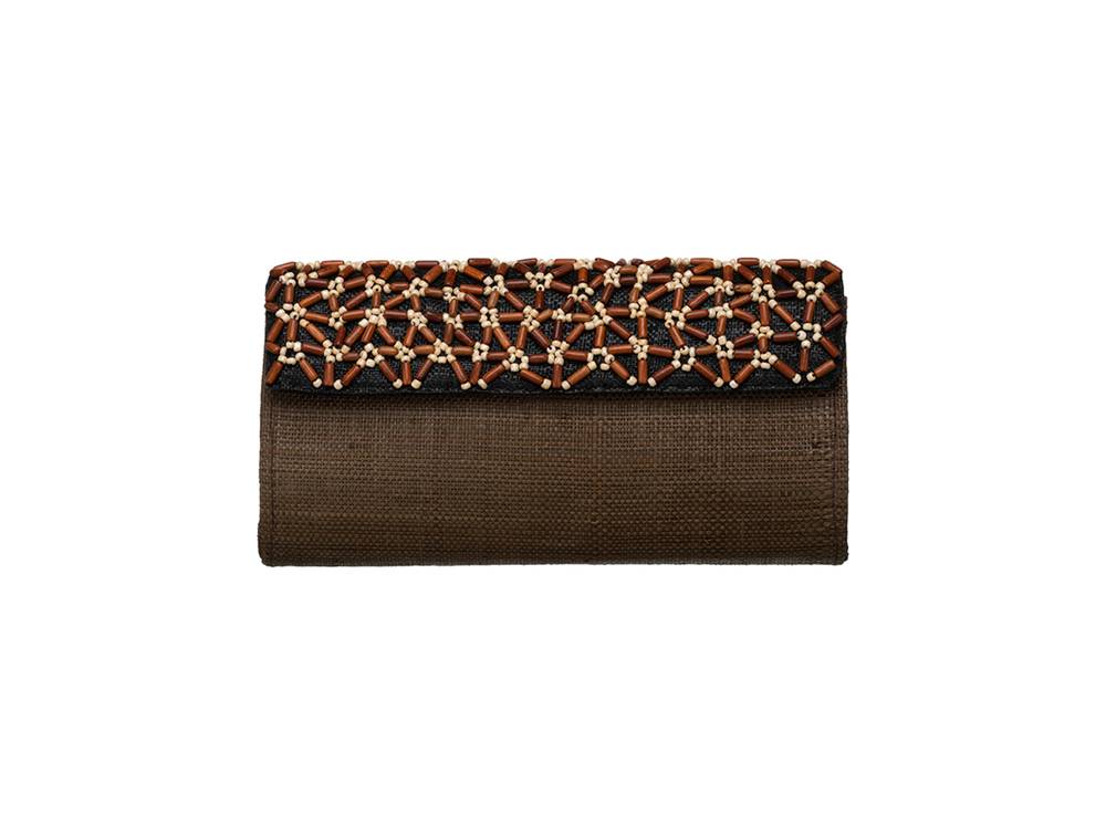Disenyo Faye Clutch Brown disenyo kopen in de aanbieding