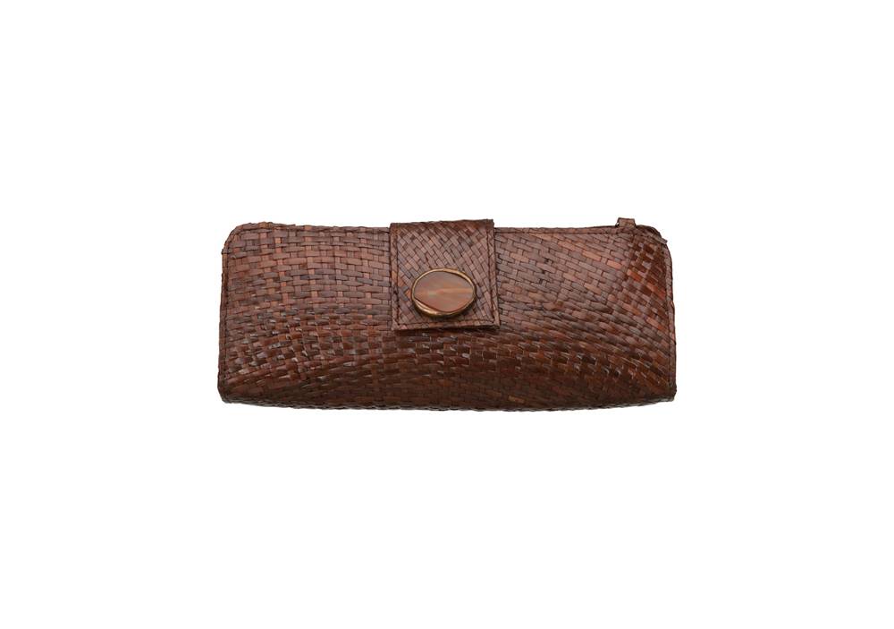 Disenyo Marcia Clutch Brown disenyo kopen in de aanbieding