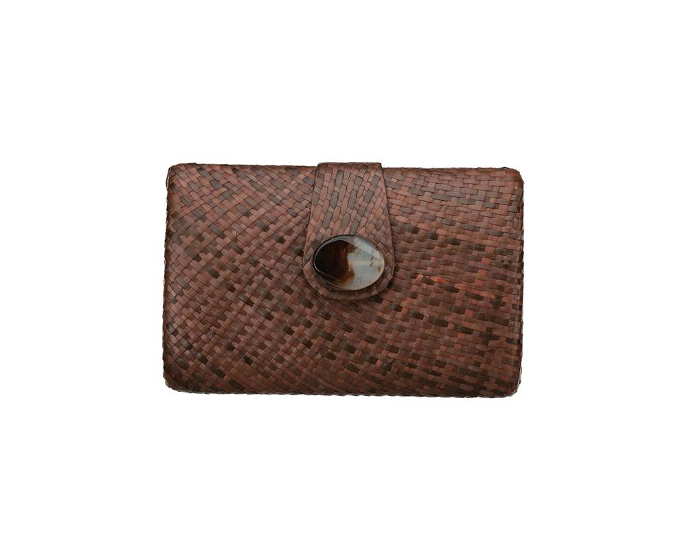 Maganda Clutch Brown Pearl