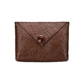 Krisha Clutch Brown