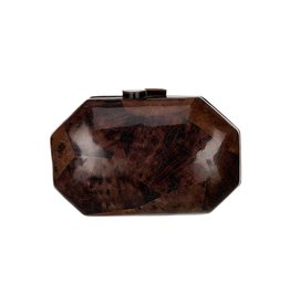 Tivyre Clutch Darkbrown