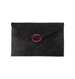 Envelop Clutch Black