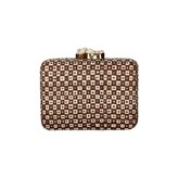 Yiotu Clutch Brown Cream