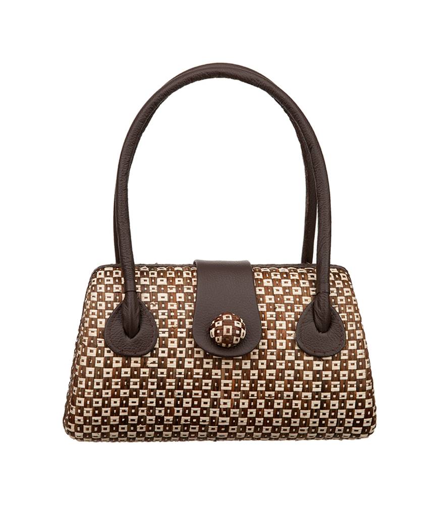Disenyo Analyn Bag Brown Cream disenyo kopen in de aanbieding Disenyo Analyn Bag Brown Cream disenyo kopen in de aanbieding