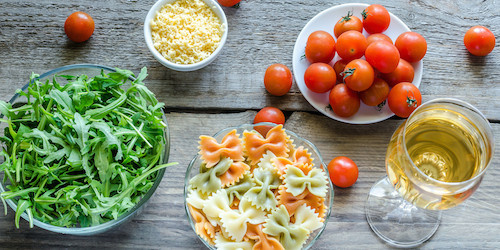 Welke wijnen bij vegetarische gerechten