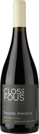Clos des Fous Pucalan Arenaria 'Pinot Noir', 2014, Chili, Rode wijn Clos des Fous Pucalan Arenaria 'Pinot Noir', 2014, Chili, Rode wijn