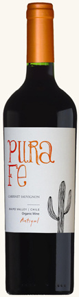 Antiyal Pura Fe Cabernet Sauvignon, 2015, Chili, Rode wijn Antiyal Pura Fe Cabernet Sauvignon, 2015, Chili, Rode wijn
