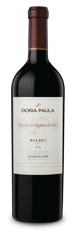 Dona Paula Seleccion de Bodega Malbec, 2018, Mendoza, Argentinië, Rode wijn