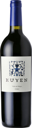 Kuyen, 2016, Maipo Valley, Chili, Rode wijn Kuyen, 2016, Maipo Valley, Chili, Rode wijn