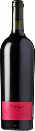 Antiyal Carmenère 'Vinedo Escorial', 2016, Chili, Rode wijn Antiyal Carmenère 'Vinedo Escorial', 2016, Chili, Rode wijn