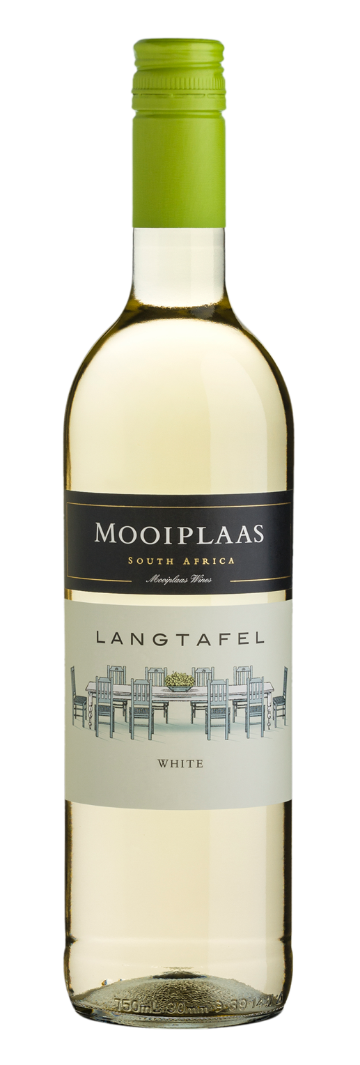 Mooiplaas Wine Estate Langtafel Wit, 2020, Zuid-Afrika, witte wijn Mooiplaas Wine Estate Langtafel Wit, 2020, Zuid-Afrika, witte wijn