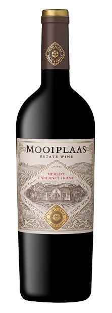 Mooiplaas Wine Estate Merlot-Cabernet Franc, 2017, Stellenbosch, Zuid-Afrika, Rode Wijn
