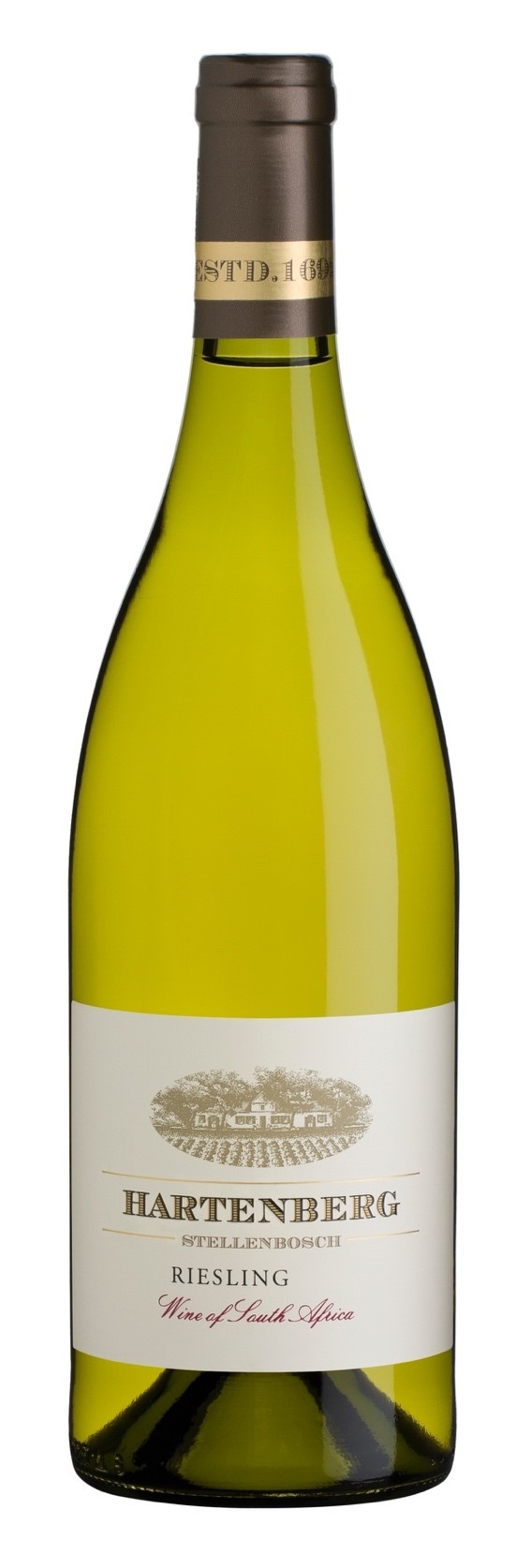 Hartenberg Riesling, 2018, Zuid-Afrika, Witte wijn Hartenberg Riesling, 2018, Zuid-Afrika, Witte wijn