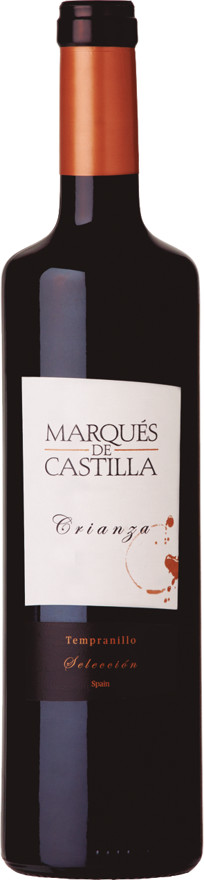 Marques de Castilla Crianza Tempranillo, 2018, Spanje, Rode wijn Marques de Castilla Crianza Tempranillo, 2018, Spanje, Rode wijn