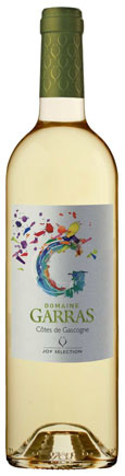 Domaine Garras Côtes de Gascogne, 2021, Frankrijk, Witte wijn Domaine Garras Côtes de Gascogne, 2021, Frankrijk, Witte wijn