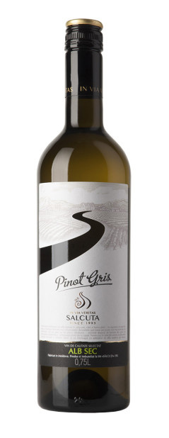 Salcuta Select Range Pinot Grigio, 2021, Moldavië, Witte wijn Salcuta Select Range Pinot Grigio, 2021, Moldavië, Witte wijn