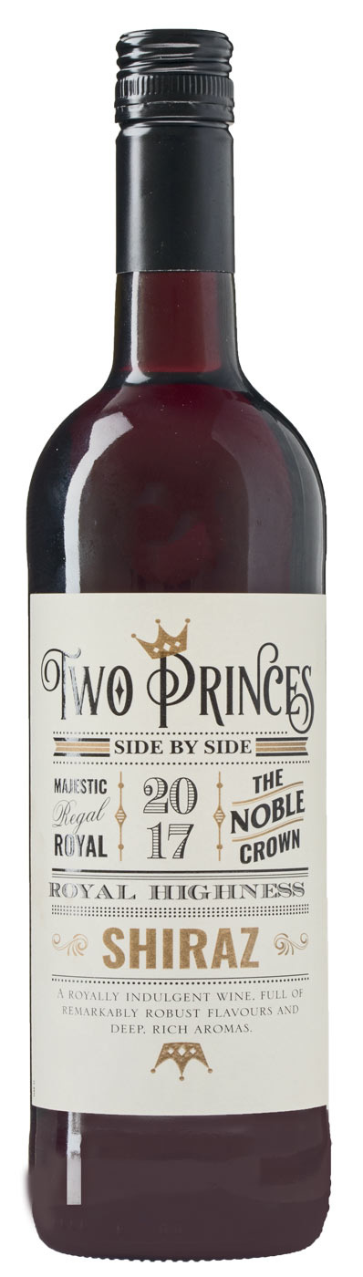 Wilderness Two Princes Shiraz, 2021, Australië, Rode wijn Wilderness Two Princes Shiraz, 2021, Australië, Rode wijn