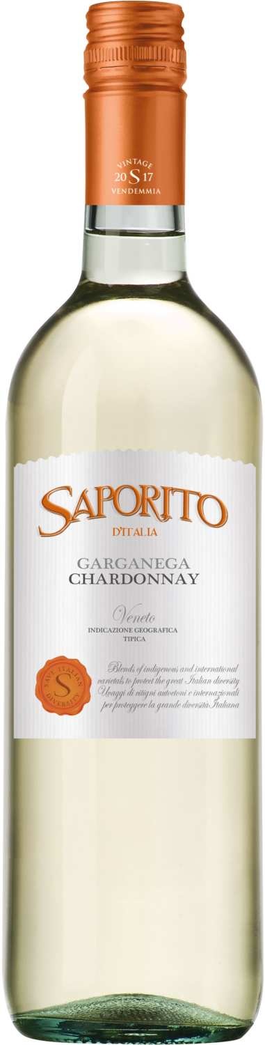 Cielo e Terra Saporito, Garganega Chardonnay, 2022, Italië, Witte wijn Cielo e Terra Saporito, Garganega Chardonnay, 2022, Italië, Witte wijn