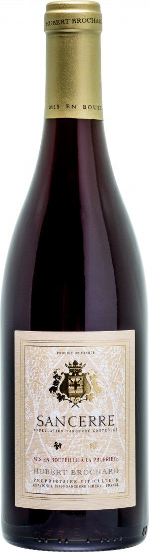 Hubert Brochard Sancerre Rouge, 2018, HALF FLESJE, Frankrijk, Rode wijn Hubert Brochard Sancerre Rouge, 2018, HALF FLESJE, Frankrijk, Rode wijn