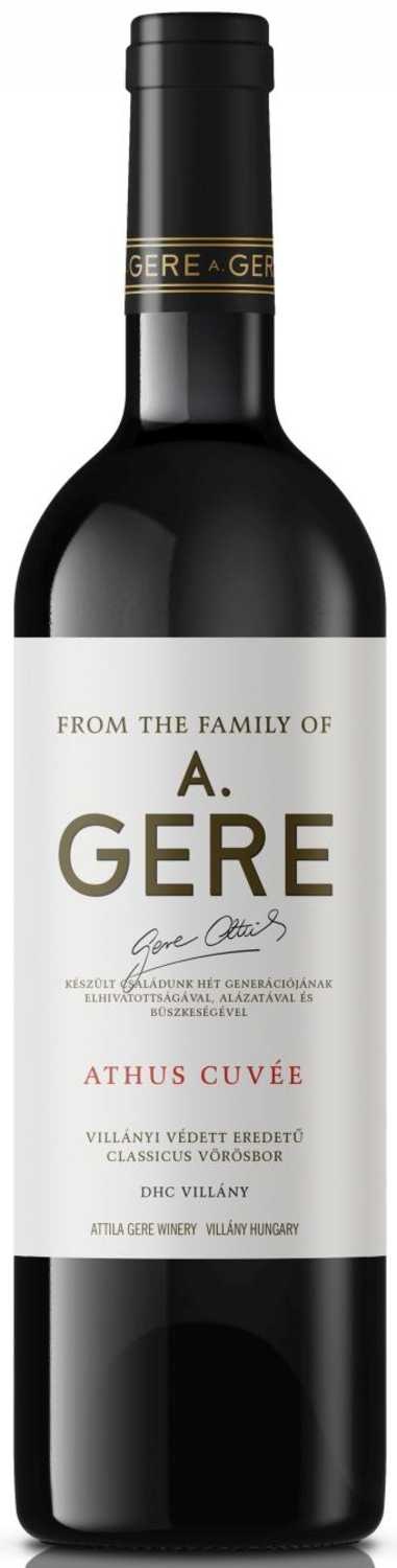 Gere Attila Athus Cuvée, 2019, Hongarije, Rode Wijn Gere Attila Athus Cuvée, 2019, Hongarije, Rode Wijn