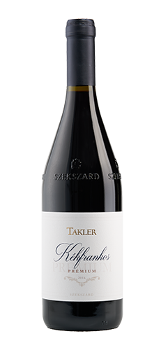 Takler Kékfrankos Reserve, 2016, Szekszard, Hongarije, Rode Wijn Takler Kékfrankos Reserve, 2016, Szekszard, Hongarije, Rode Wijn