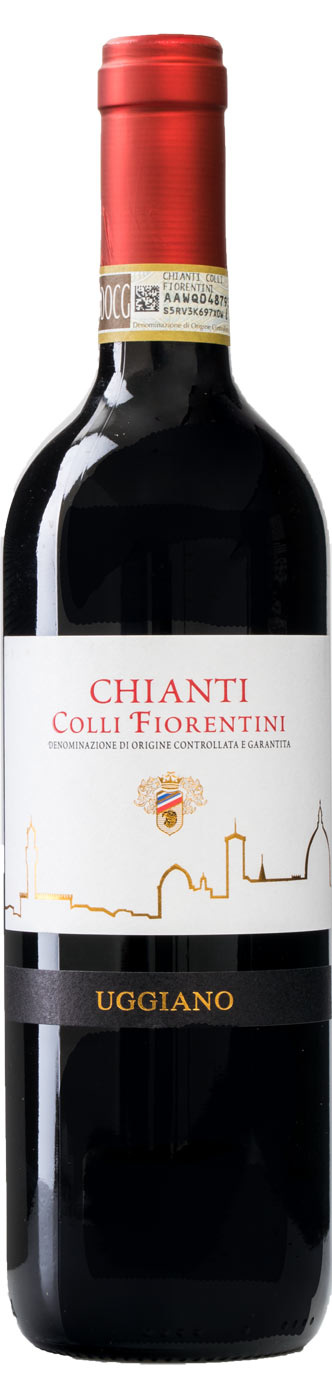 Uggiano Chianti Colli Fiorentini, 2021, Toscane, Italië, Rode wijn Uggiano Chianti Colli Fiorentini, 2021, Toscane, Italië, Rode wijn