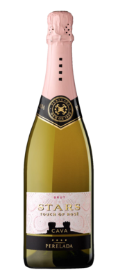 Cava Stars Touch of Rosé, 2020, Spanje, Mousserende wijn 