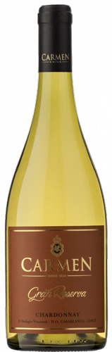 Carmen Gran Reserva Chardonnay, 2022, Chili, Witte wijn Carmen Gran Reserva Chardonnay, 2022, Chili, Witte wijn