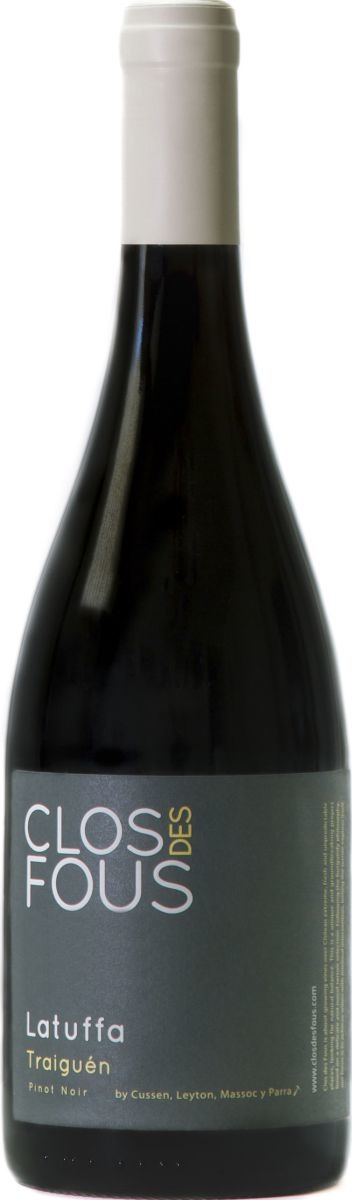 Clos des Fous Latuffa 'Pinot Noir', 2015, Chili, Rode wijn Clos des Fous Latuffa 'Pinot Noir', 2015, Chili, Rode wijn